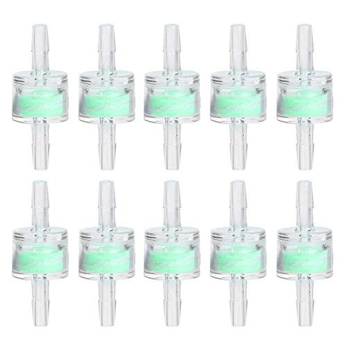 Aquarium Water Pump Silicone Tube Filter Fish Tanks Hose Cleaning Supplies Green ABS 10PCS (4MM) - size: 4MM