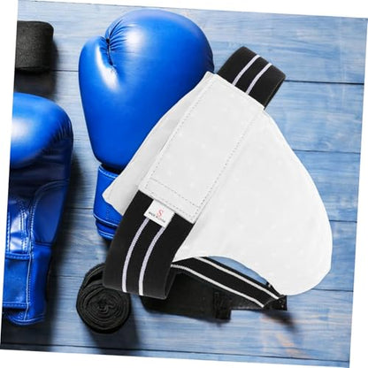 Balacoo Kids Groin Guard Adjustable Training Crotch Protector for Taekwondo and Karate Breathable Wear-Resistant Material Comfortable Fit for Martial Arts Practice