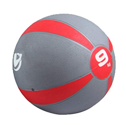 Medicine Balls Rubber Medicine Ball, Aerobic Core Training Elastic Fitness Ball, 1KG/2KG/3KG/4KG/5KG/6KG/7KG/8KG/9KG/10KG (Size : 9kg/19.8lb) - size: 9kg/19.8lb