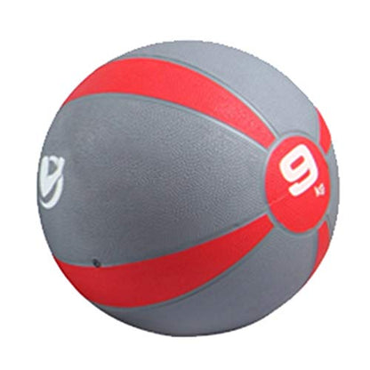 Medicine Balls Rubber Medicine Ball, Aerobic Core Training Elastic Fitness Ball, 1KG/2KG/3KG/4KG/5KG/6KG/7KG/8KG/9KG/10KG (Size : 9kg/19.8lb) - size: 9kg/19.8lb