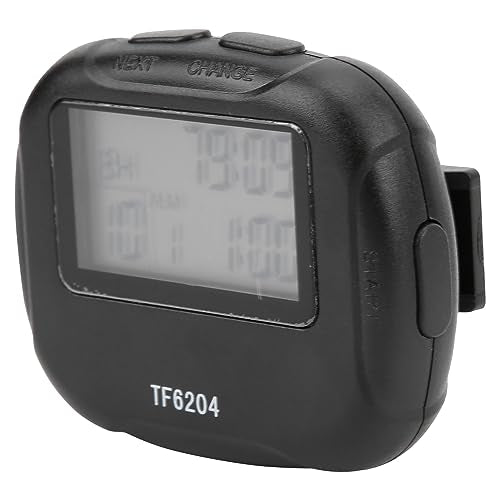 Interval Timer for Sports Yoga Training, Accurate Segment Stopwatch for Boxing Running Weightlifting, Lightweight ABS Timer for Yoga, Boxing, and Other Sports