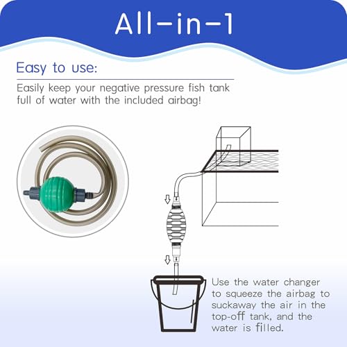 Elevator Inverted Negative Pressure Fish Tank Tall Aquarium | Cool Design, Unique