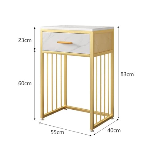 Sweeper Robot Storage Cabinet Sweeper Marble Shelves Above Living Room Fish Tank Shelf Sofa Side Table Storage Cabinet Sweeper Organizer(40x40x83cm) - size: 40x40x83cm