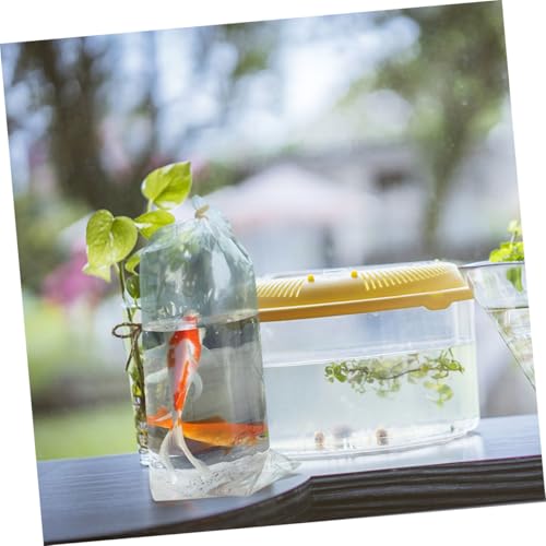 HEALLILY 20pcs Fish Transport Bags Leak-resistant Live Fish Shipping Bags Plastic Container for Aquatic Transport for and Shrimp Care