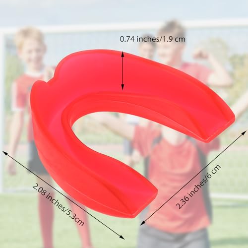 4 Pcs Sports Mouth Guards Adults Junior Sports Athletic Mouthpiece Teeth Shield Protection for Boxing MMA Basketball Football Hockey Karate Taekwondo Judo Martial Arts and All Contact Sports