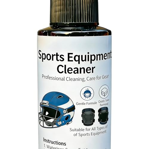 Sports Equipment Cleaner, 120ml Sports Gear Eliminator Spray,Shoe Odor Eliminator for Boxing Yoga Gym Hockey Baseball Home Gloves Cleats Sneaker Helmet