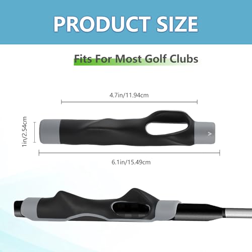 Golf Grip Trainer – Training Aid to Improve Proper Hand Position, Build Muscle Memory & Swing Consistency, Ideal for Beginner and Intermediate Golfers