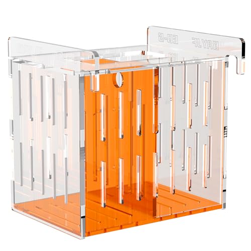 Acrylic Acclimation Box for Saltwater Fish and Reef Coral Quarantine Isolation Box for Aquarium Fish Hydroponic Plant External Breeding Box - size: 7.87inch*6.69inch*7.87inch