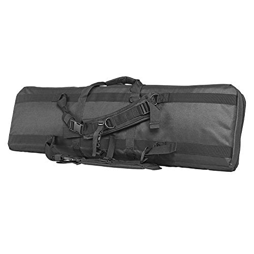 VISM by NcSTAR Double Carbine Case - color: Urban Gray, size: 42-"