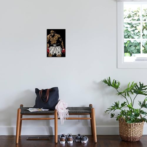 ART.COM Wall Art Print Muhammad Ali by Cristian Mielu, 12" x 18" - color: Print Only, size: 18"L x 12"W, style: Unframed