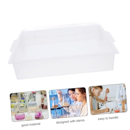 Veemoon Square Aquarium Test Tube Stand Holder Rack Plastic Tube Holder Lab Accessory Easy Cleaning