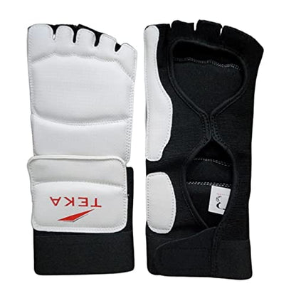 Taekwondo Foot Guard Protector Gear for Sparring MMA Training Competition Kickboxing Karate Boxing Martial Arts Kung Fu Punch Bag TEKA (Pair) (XL) - size: X-Large