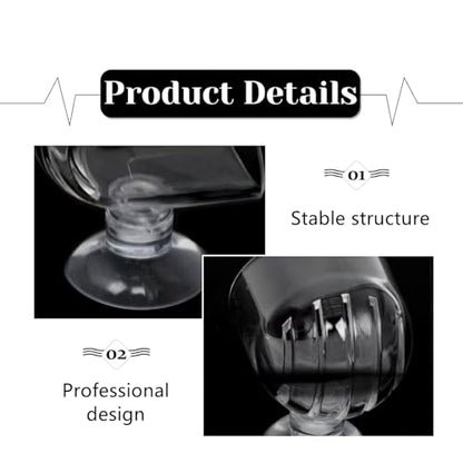 6 Pcs Aquarium Plant Holder Universal Transparent ABS Plastic Fish Tank Plant Holder with Suction Cups for Aquarium Decoration Accessories
