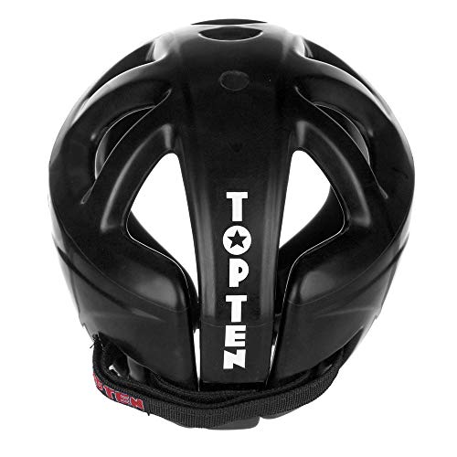 Playwell Top Ten Avantgarde Competition Head Guard - Black - size: Medium