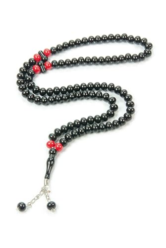 ihvan online, Tasbih Prayer Beads 99, Pack of 10, Muslim Prayer Bead, Islamic Rosary Bead, Dhikr, Tasbeeh Bulk, Misbaha, Masbaha, Tespih, Islamic Gift for Ramadan & Mawlid & Hajj Umrah - color: Black
