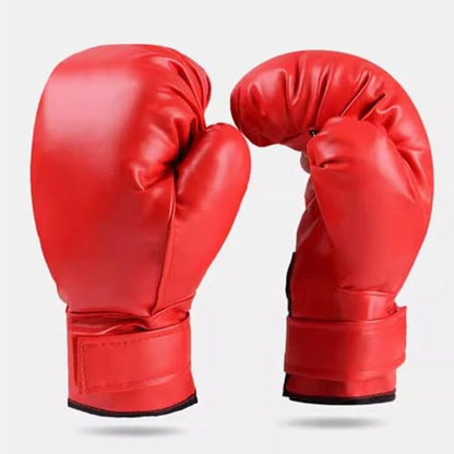 2 Pair Boxing Gloves Punching Bag Gloves Hands Protection Comfortable Punch Mitts Sparring Gloves PU Leather for Grappling - size: Kids