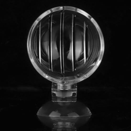 Aquarium Feeding Cup Fish Feeder Glass Acrylic Suction Cup Container for Freshwater Saltwater Tanks with Premium Suction Red Live Food Feeder (Acrylic) - size: Acrylic cup