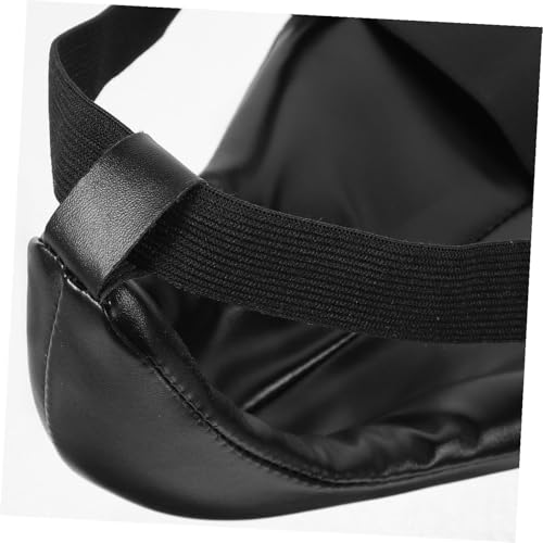 LIOOBO Professional Training Groin Protector for Karate and Taekwondo High Density PU Crotch Guard with Shock Absorption Lightweight Reusable Groin Guard for Boxing Ice Hockey Martial
