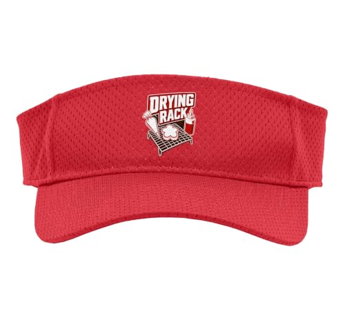 Drying Rack Baking Pastry Chef Sport Sun Visor - color: Red