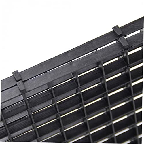 DOITOOL 6pcs Fish Segregation Board for Aquariums Black Net Hatchery for Fry Separation Increases Survival Rate Easy to Install Clamps