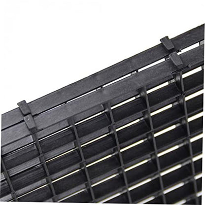 DOITOOL 6pcs Fish Segregation Board for Aquariums Black Net Hatchery for Fry Separation Increases Survival Rate Easy to Install Clamps