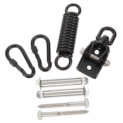 Kisangel 1set Heavy Bag Hanger Bracket Set Stainless Steel Sandbag Suspension Hooks for Use Easy to Install Versatile for Hammocks Boxing Equipment