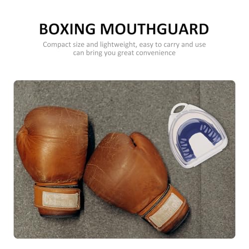 Operitacx Moldable Mouth Guard for Boxing Taekwondo Football with Case, Teeth Protector and Gum Shield for Contact Athletics