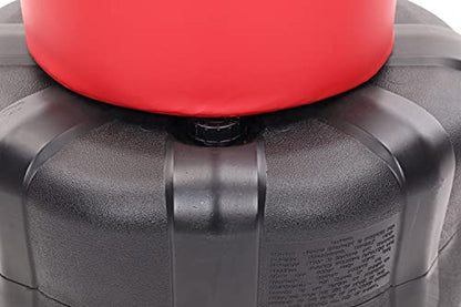 Century Wavemaster 2XL Pro Freestanding Punching Bag for Adults - Color Options | Boxing Bag with Stand | Punching Dummy & Kickboxing Bag | Heavy Punching Bag | Adjustable Martial Arts Kicking Bags - color: Red