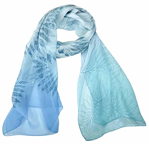 Xyueanlo Scarfs for Women Lightweight Scarves Fashion Print Floral Pattern Scarf Shawls - color: R-18