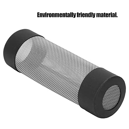 Pongnas Stainless Steel Aquarium Inlet Cover with Fine Protective Mesh for Fish & Shrimp Tanks 18mm OD (12mm ID) - size: Inner diameter 12mm