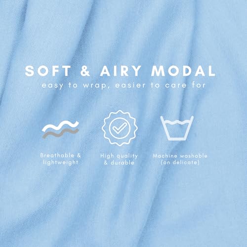 Modal Hijab for Women | Headscarf - color: Cotton Candy Modal - Plain Hijab