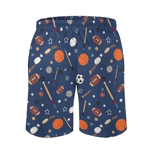 Mens Trunks Breathable Quick Dry Mesh Lining Holiday Party Beach Board Shorts - color: Style, size: Small