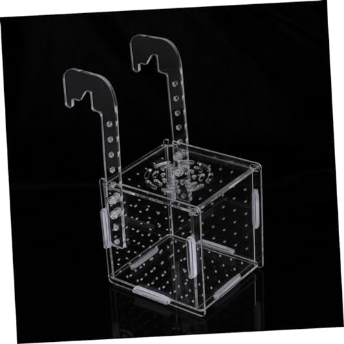 VANZACK Acrylic Fish Tank Isolation Box Breeding Acclimation Box for Fish Tank Separator Betta Guppy Incubator Floating Cover