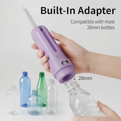 Portable Bidet for Travel,Personal Hygiene Sprayer Bottle for Women Men - color: Purple