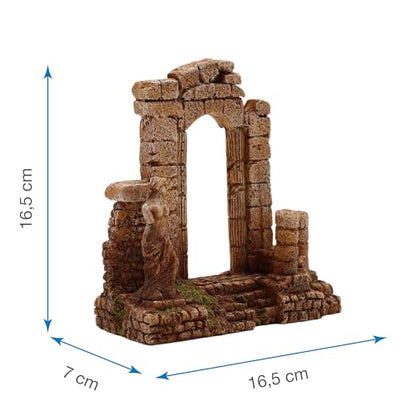 Amtra Wave Greek Arc Aquarium Ornament