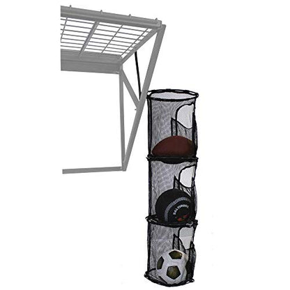 PROSLAT 63023 ProRack Ball Organizer, Black, 48"