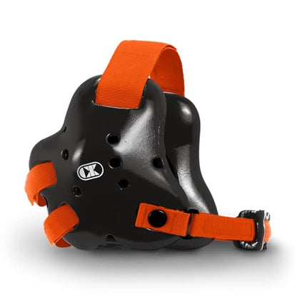 Cliff Keen Fusion Wrestling Headgear - color: Black / Orange