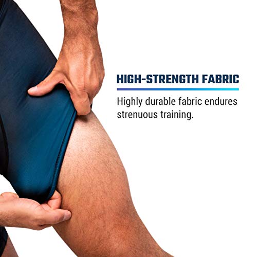 Hayabusa Geo Vale Tudo Shorts Men - color: Blue, size: Small