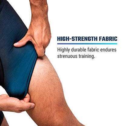 Hayabusa Geo Vale Tudo Shorts Men - color: Blue, size: Small