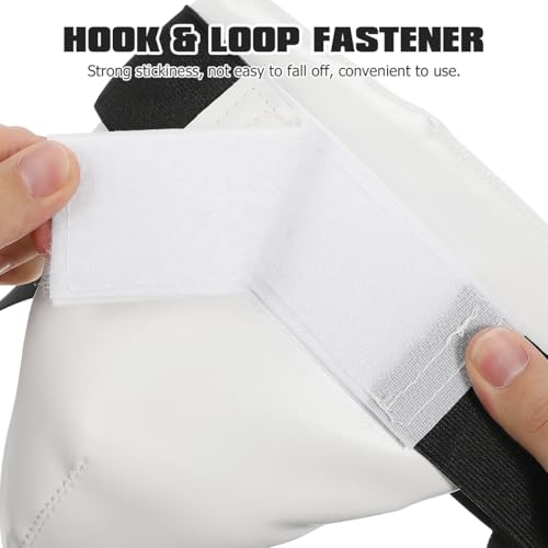 UPKOCH Youth Groin Protector Cup for Kids Boys 8-12, Athletic Boxing MMA Crotch Guard, Taekwondo Karate Sparring Gear Supporter with Adjustable Strap