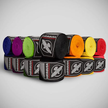 Hayabusa Boxing Hand Wraps Perfect Stretch 4.0 for Men & Women - color: Yellow