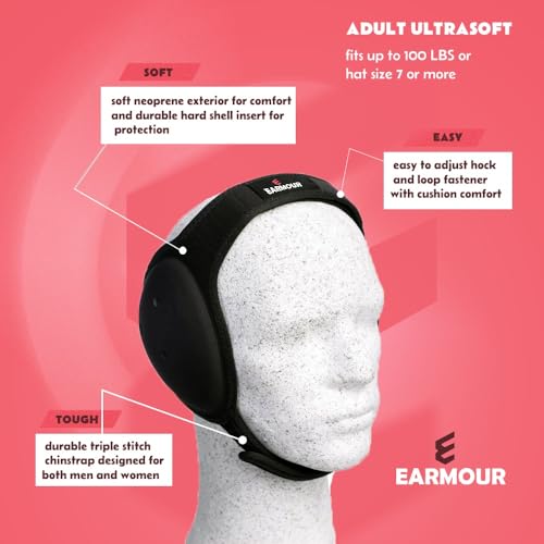 Wrestling Headgear with Adjustable Ear Guard - Youth Chin Protection, Design for Ultimate Comfort and Safety in Every Match, Black