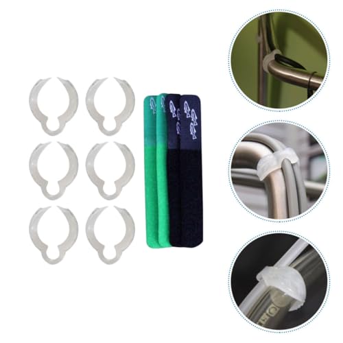 Wire Cable Strap Clamp with Leaf Shape for Rope Light and Speaker Wire Fixing, Single-line Cord Clamp for Aquarium and Pendant Lighting Installation