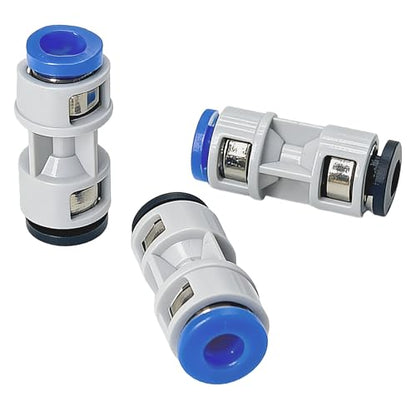 PTFE Tube Coupler for 3D Printer, Pneumatic Push-to-Connect Fitting – Connects PTFE Tube Between Buffer and Tool Head, Replacement Connector for P1 X1 X1C P1P P1S Series