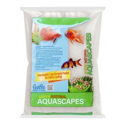 Carib Sea ACS05820 Super Natural Moonlight Sand for Aquarium, 5-Pound - size: 5lb (Pack of 1)