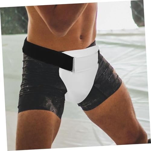 Outanaya Professional Boxing Groin Protector Adjustable Elasticity Breathable Crotch Guard Comfortable Reusable Cup for Men for Taekwondo and Sparring Training