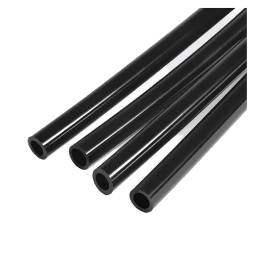 Revive Furniture 1/3/5/10M Silicone Tube Food Grade Rubber Hose Black Flexible Aquarium Air Irrigation Pipes Water Connector Garden Hoses(3 meters,ID 0.5mm x OD 1mm)