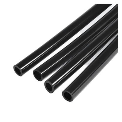 Revive Furniture 1/3/5/10M Silicone Tube Food Grade Rubber Hose Black Flexible Aquarium Air Irrigation Pipes Water Connector Garden Hoses(3 meters,ID 0.5mm x OD 1mm)