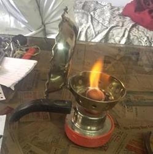 Stainless Steel Dhoop Dani/Kapoor Dani Stand Incense Bakhoor Burner Dhoop Burner Diffuser for Good Health