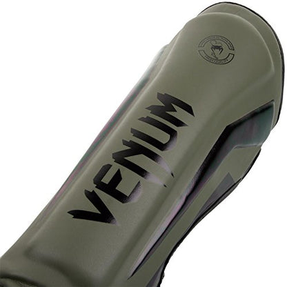 Venum Elite Standup Shin Guards - color: Black/Gold, size: Large